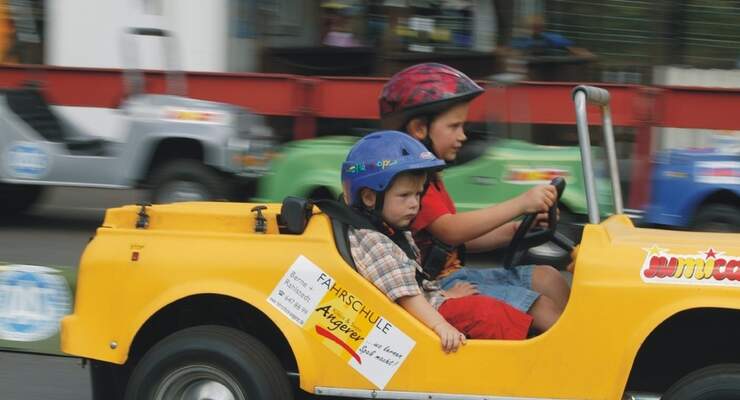 Auf dem Caravan Salon Düsseldorf vom 27. August bis 4. September können Kinder ab sieben Jahren einen Führerschein erwerben