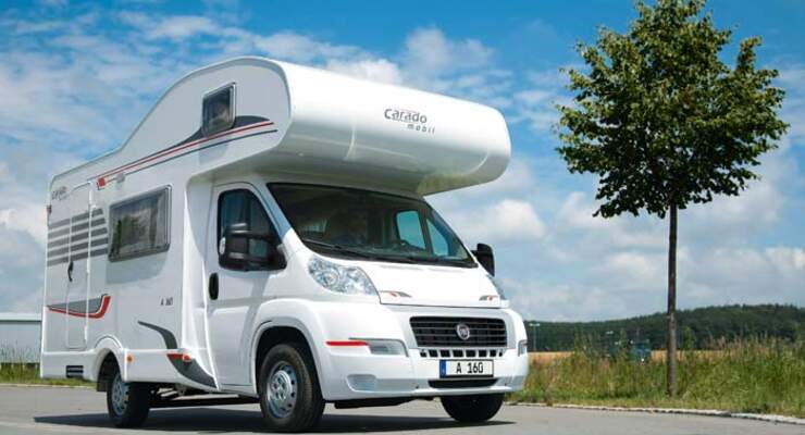 Caravan-Salon: Alkovenmobile