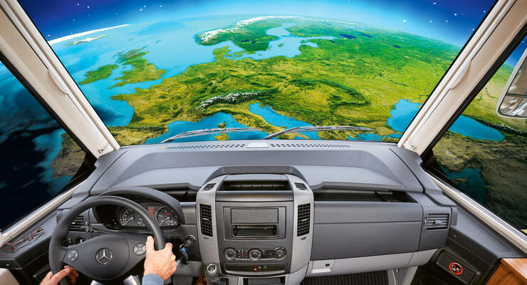 Caravaning in Europa