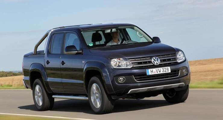Den Pickup VW Amarok gibt es ab Januar 2012 erstmals auch mit einem 8-Gang-Automatikgetriebe, das den Verbrauch senken soll