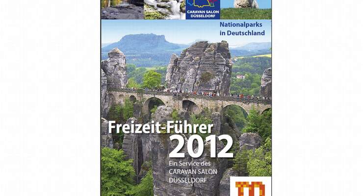 Die Messe Düsseldorf veröffentlicht auch 2012 einen „Freizeitführer“. Die Ausgabe trägt den Titel „Nationalparks in Deutschland“.
