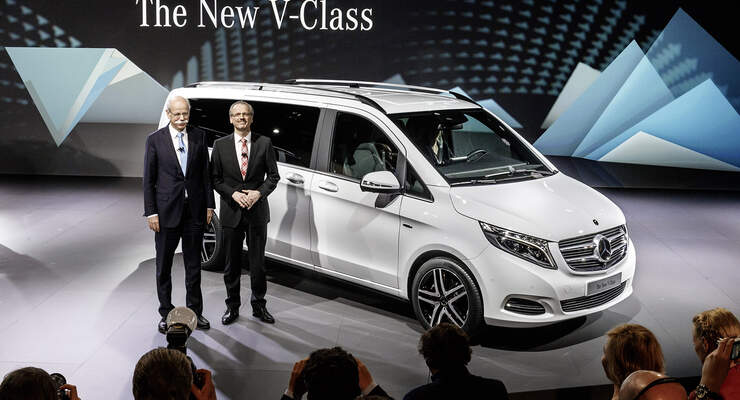 Die neue V-Klasse. Weltpremiere 2014, The New V-Class. World Premiere 2014