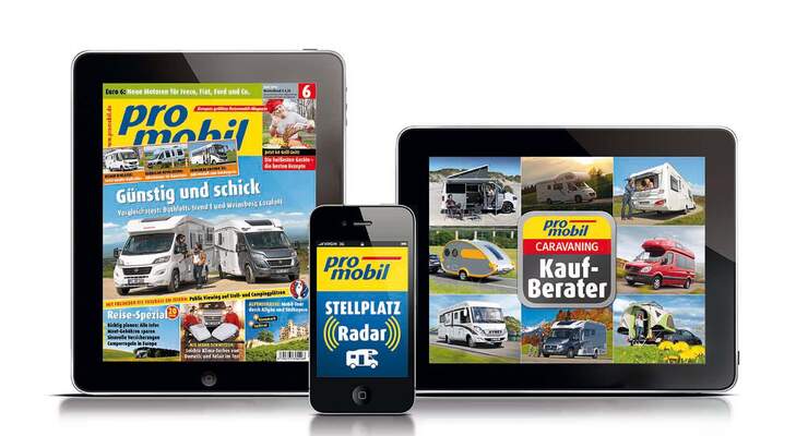Die neue promobil ipad App