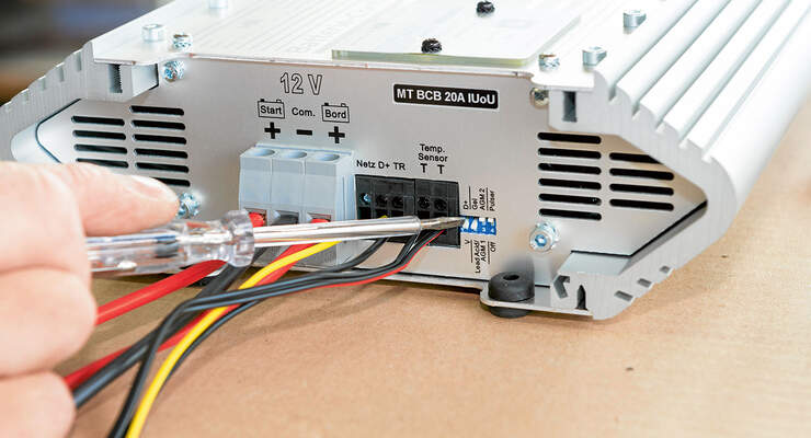 Eine korrekte Ladung beeinflusst die Lebenszeit der Batterie.