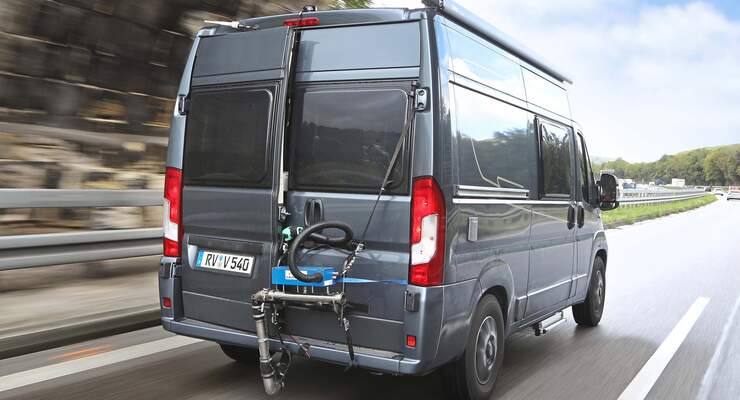 Emissions-Test für Wohnmobile