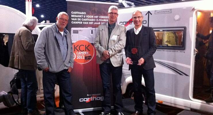 Fachjury kürt den Neuling zum Camper van het Jaar 2012 und lobt Karosseriebau und Grundrissinnovationen