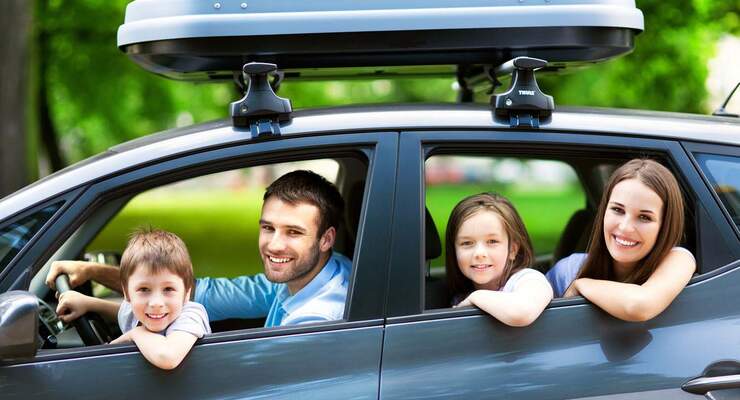 Familie sicher reisen
