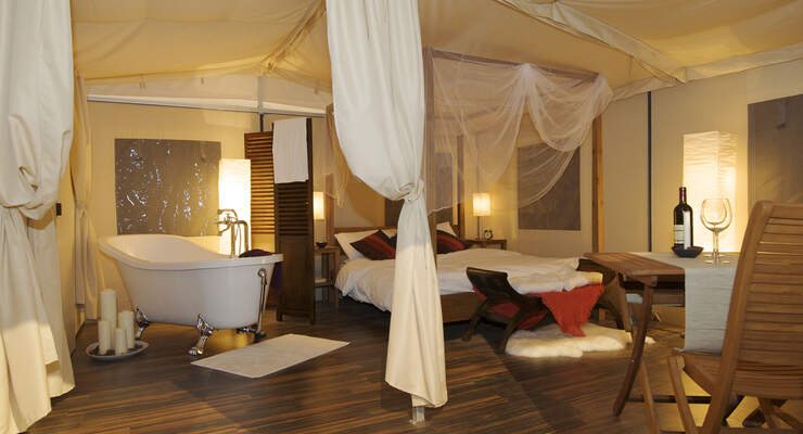 Glamping-Platz