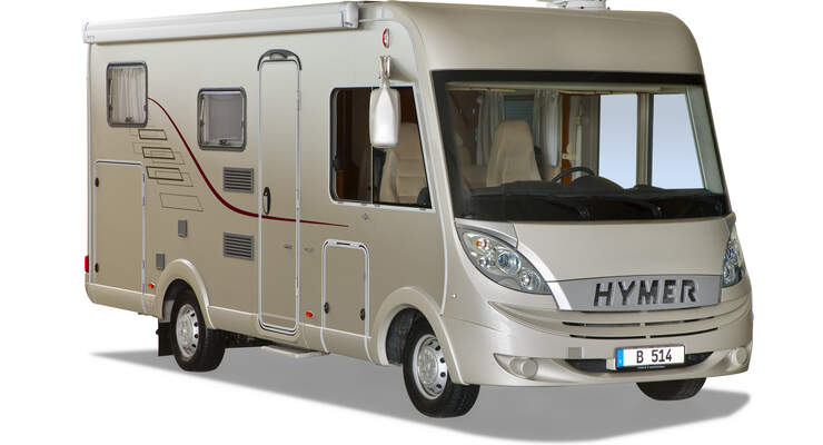 Hymer B Klasse Modell 2010 Seitenansicht