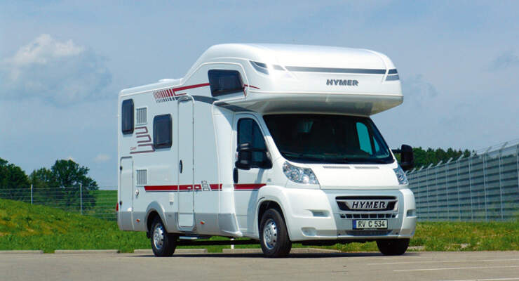 Hymer Tramp CL Modell 2010 Seitenansicht