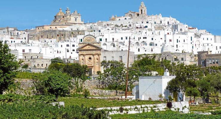Ostuni in Apulien