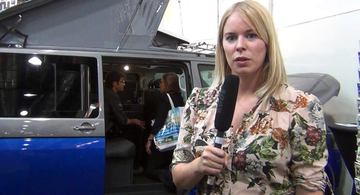 Redakteurin Anne Mandel stellt Spacecamper vor.