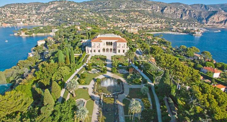 Saint-Jean-Cap-Ferrat, villa Ephrussi de Rothschild