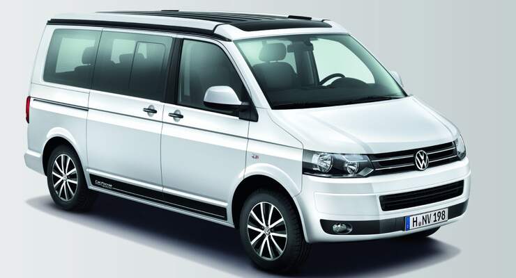 Seine Premiere feiert der ab sofort bestellbare VW California „Edition“ auf dem Caravan-Salon in Düsseldorf (25.8.-2.9.2012).