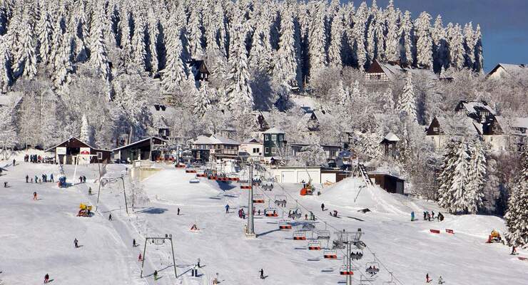Skidorf Neuastenberg in der Wintersport-Arena Sauerland