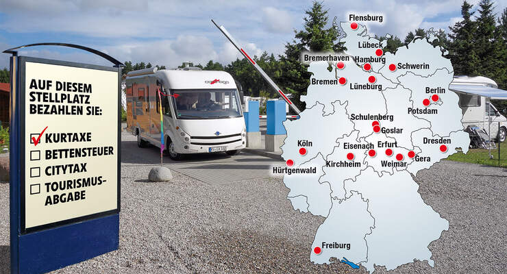 Städte mit Bettensteuer