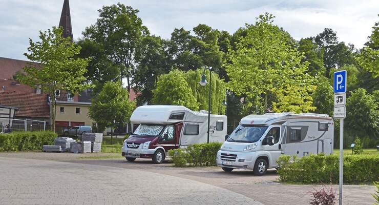 Stellplatz-Fokus Brandenburg Stellplatz Dömnitzinsel