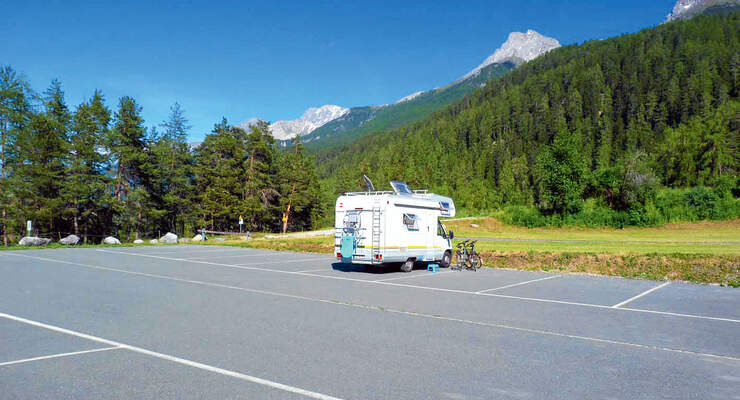 Stellplatz-Tipp: Scuol, Stellplatz