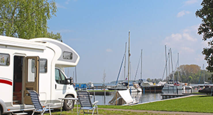 Stellplatz am Seglerhafen in Röbel