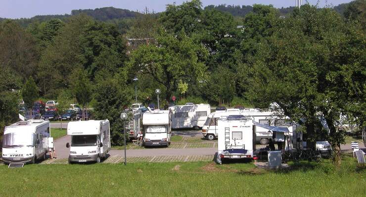 Stellplatz an der Waldsee Therme in Bad Waldsee