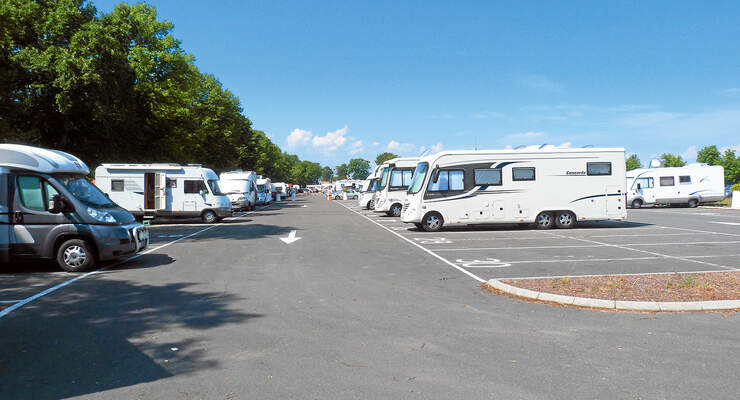 Stellplatz in Gränna