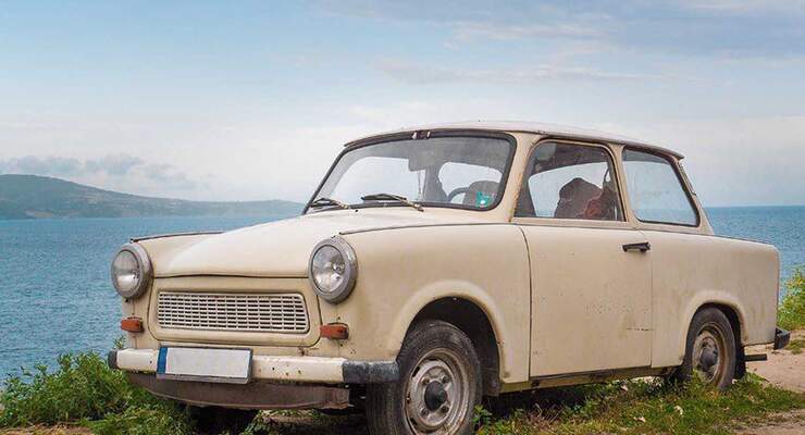 Trabbi DDR-Fahrzeug