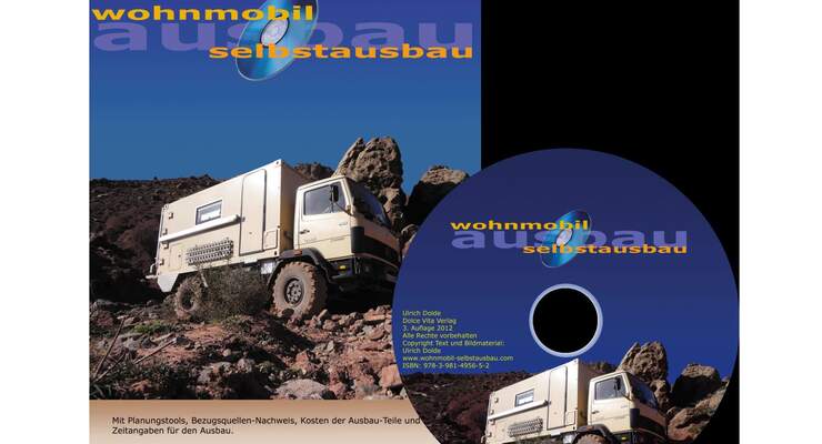 Ulrich Dolde hat sein Wohnmobil-Selbstausbau-Buch auf CD-ROM stark überarbeitet und ergänzt. Umfang: weit über 400 Seiten.