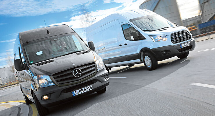 Mercedes sprinter ford transit