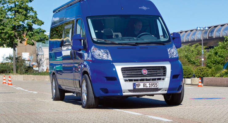 Westfalia Columbus Baureihe Modell 2010 Vorderansicht
