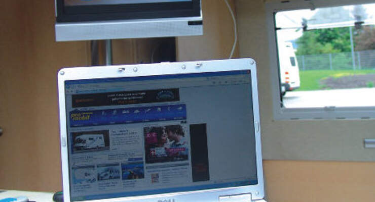 Wohnmobil Satellit Internet Web TV Fernsehen Reisemobil