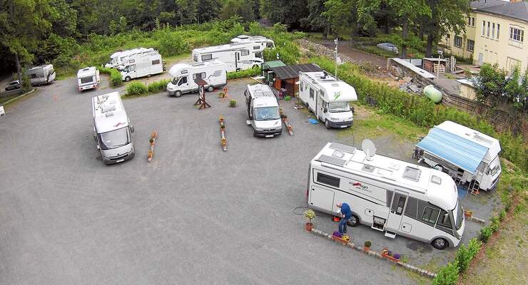 Wohnmobilstellplatz