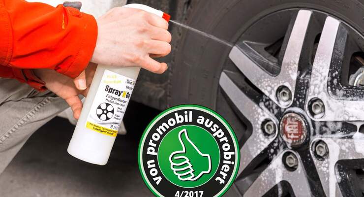 Zubehör ausprobiert, Felgenreiniger von Goldschmitt und Spray'NGo